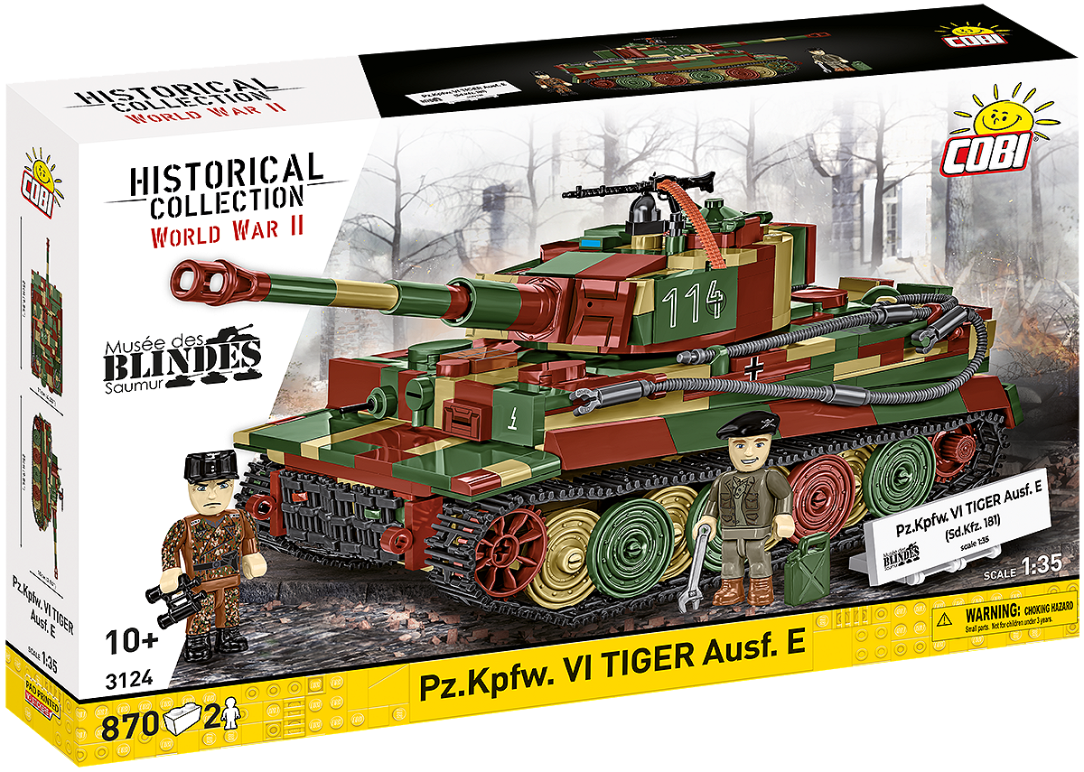 COBI 3124 Pz.Kpfw. VI Tiger Ausf. E