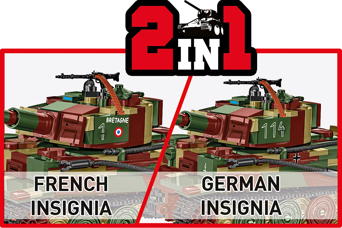 COBI 3124 Pz.Kpfw. VI Tiger Ausf. E