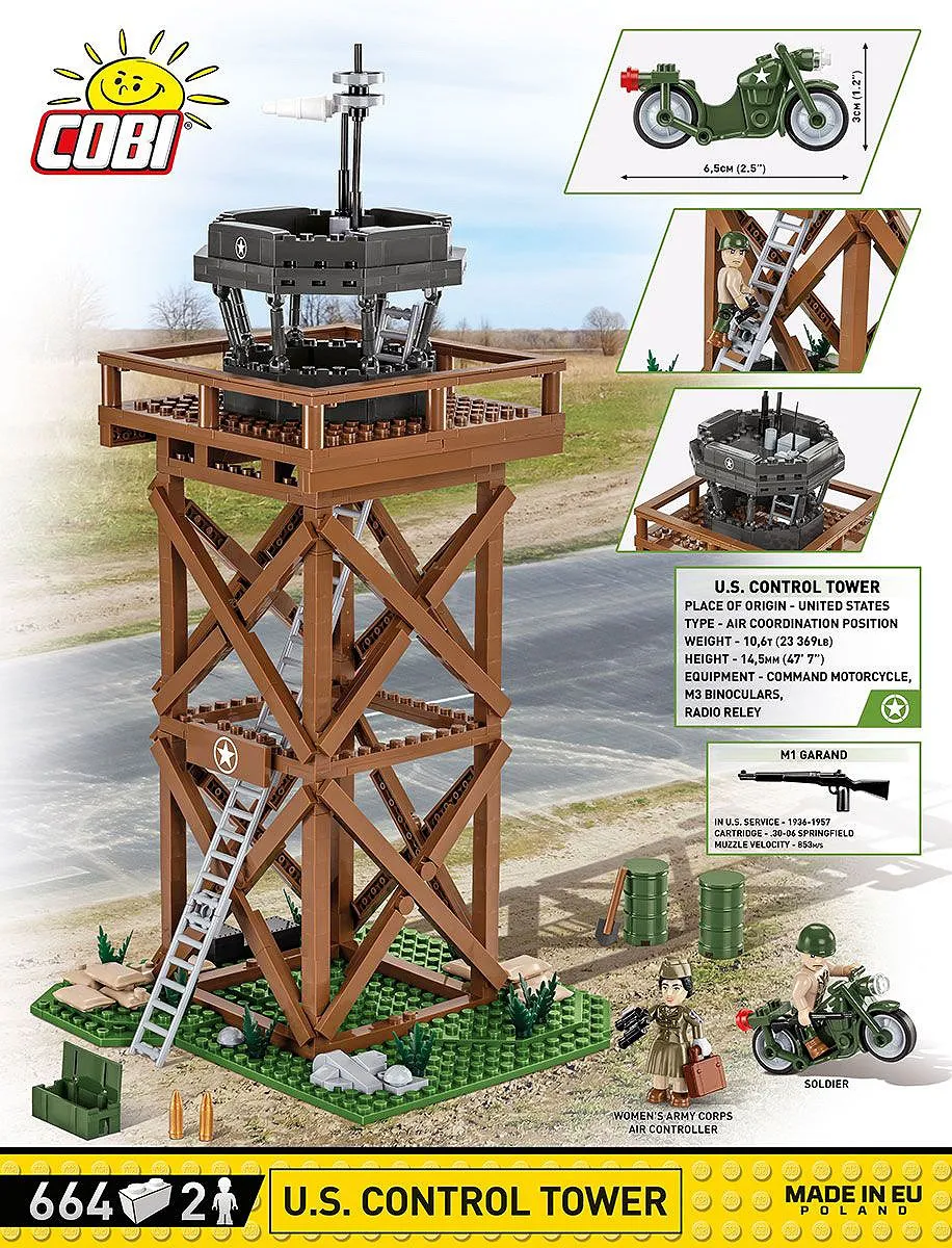 COBI 3125 U.S. Kontrollturm