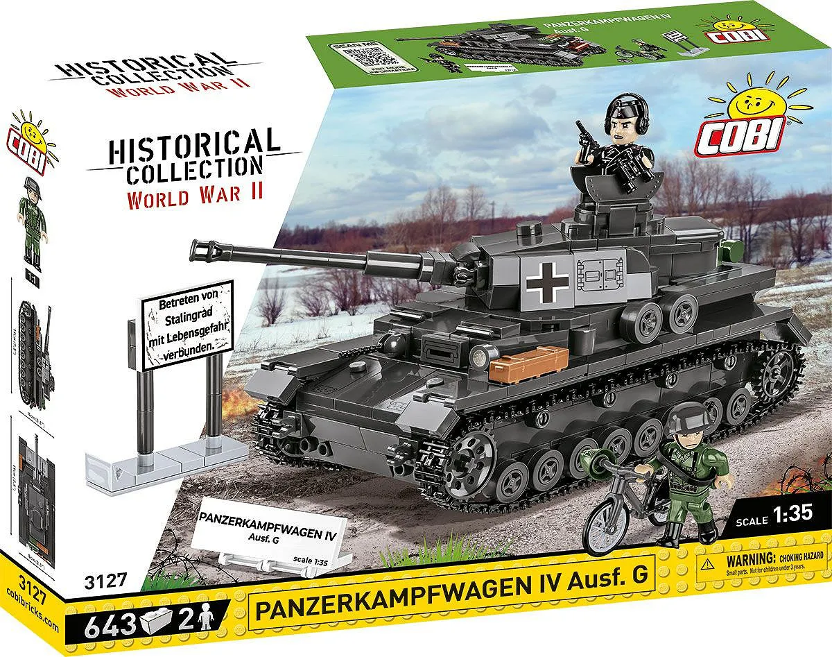 COBI 3127 Panzerkampfwagen IV Ausf.G