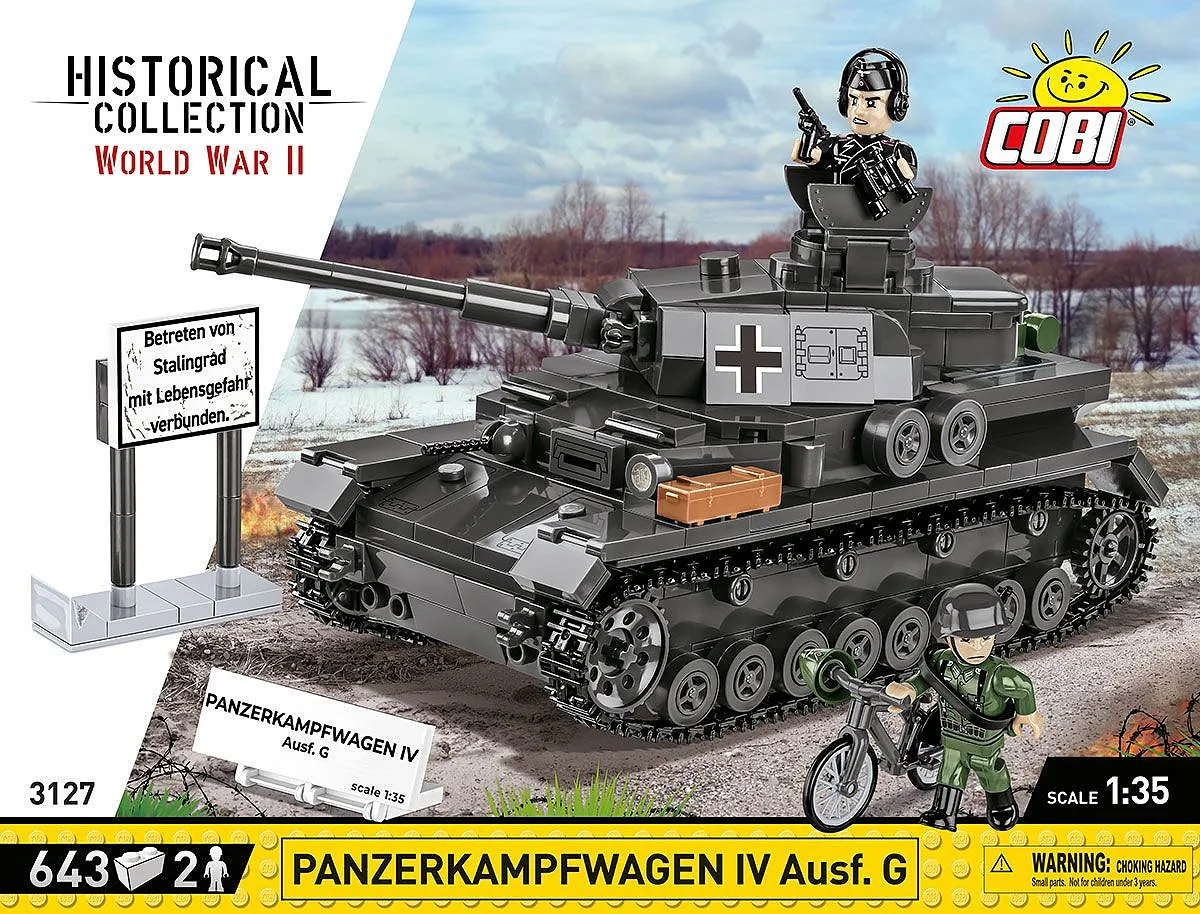 COBI 3127 Panzerkampfwagen IV Ausf.G