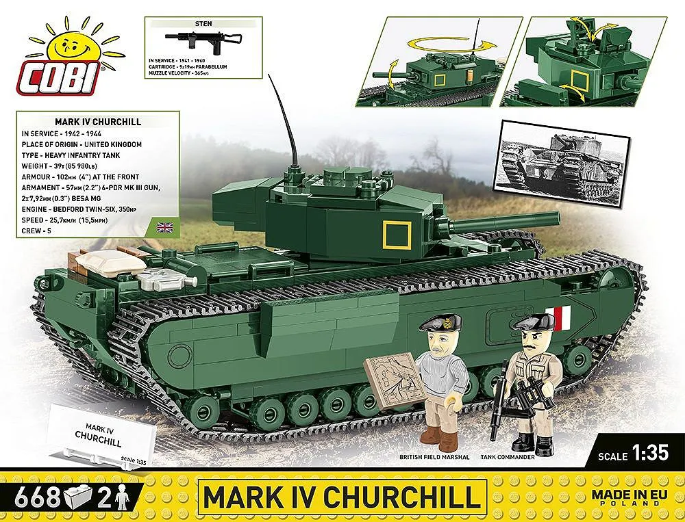 COBI 3128 Mark IV Churchill