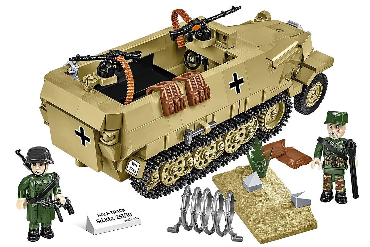 COBI 3130 Half-Track Sd.Kfz. 251/10