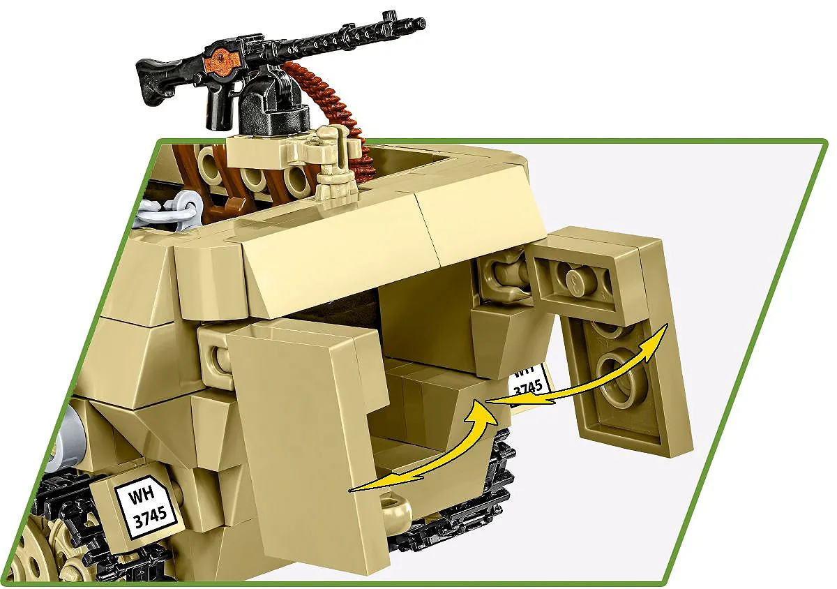 COBI 3130 Half-Track Sd.Kfz. 251/10
