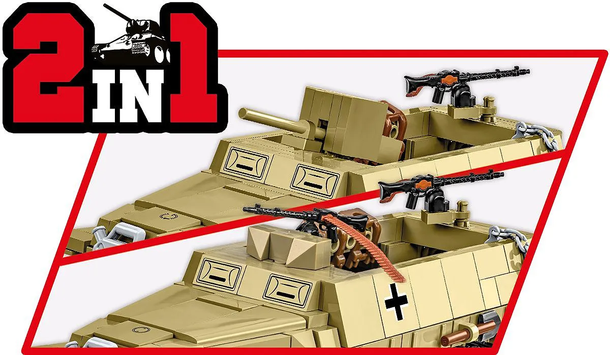 COBI 3130 Half-Track Sd.Kfz. 251/10