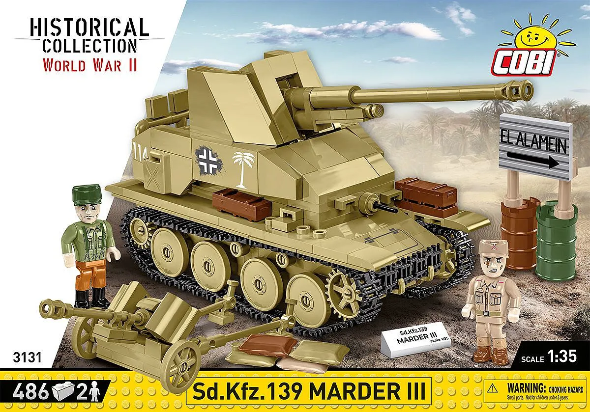 COBI 3131 Sd.Kfz.139 Marder III