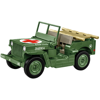 COBI 3132 Willys MB & Anhänger