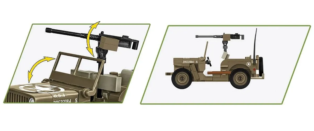 COBI 3133 Willys MB