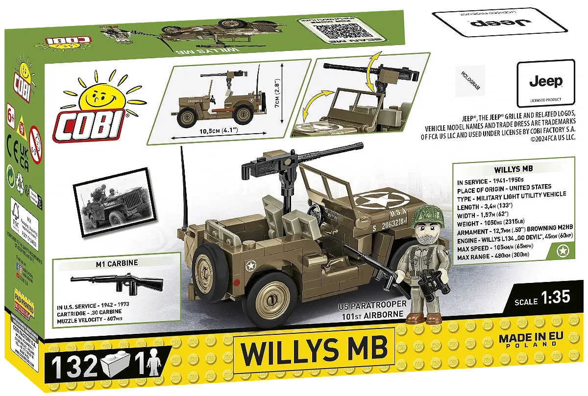 COBI 3133 Willys MB