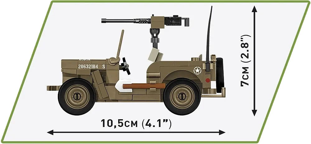 COBI 3133 Willys MB