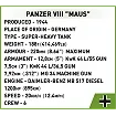 COBI 3137 Panzerkampfwagen VIII Maus - Limited Edition