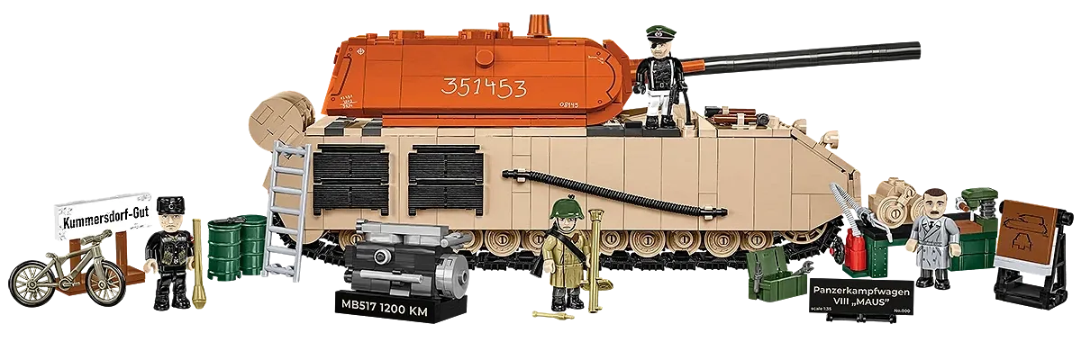COBI 3137 Panzerkampfwagen VIII Maus - Limited Edition