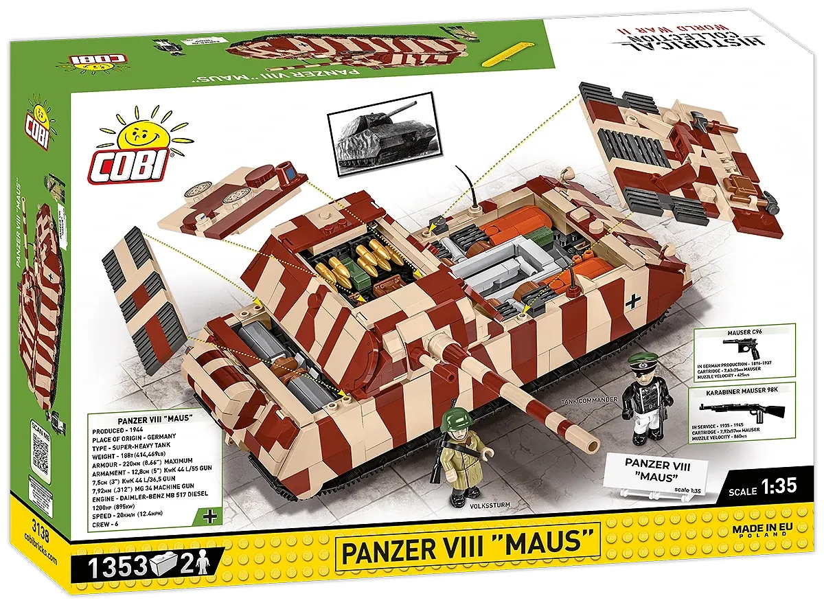 COBI 3138 COBI 3138 Panzer VIII Maus
