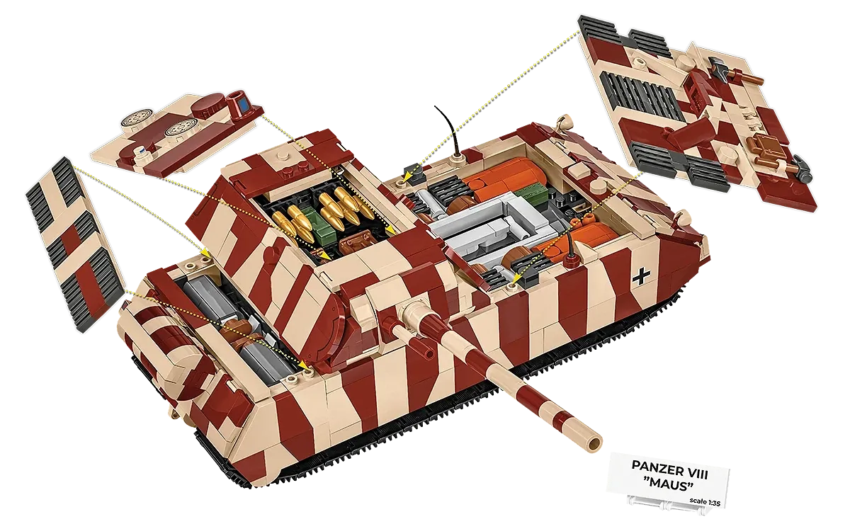 COBI 3138 COBI 3138 Panzer VIII Maus