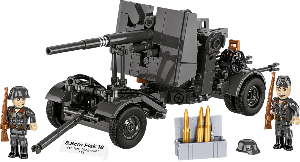 COBI 3140 8,8 cm Flak 18 mit Lafette