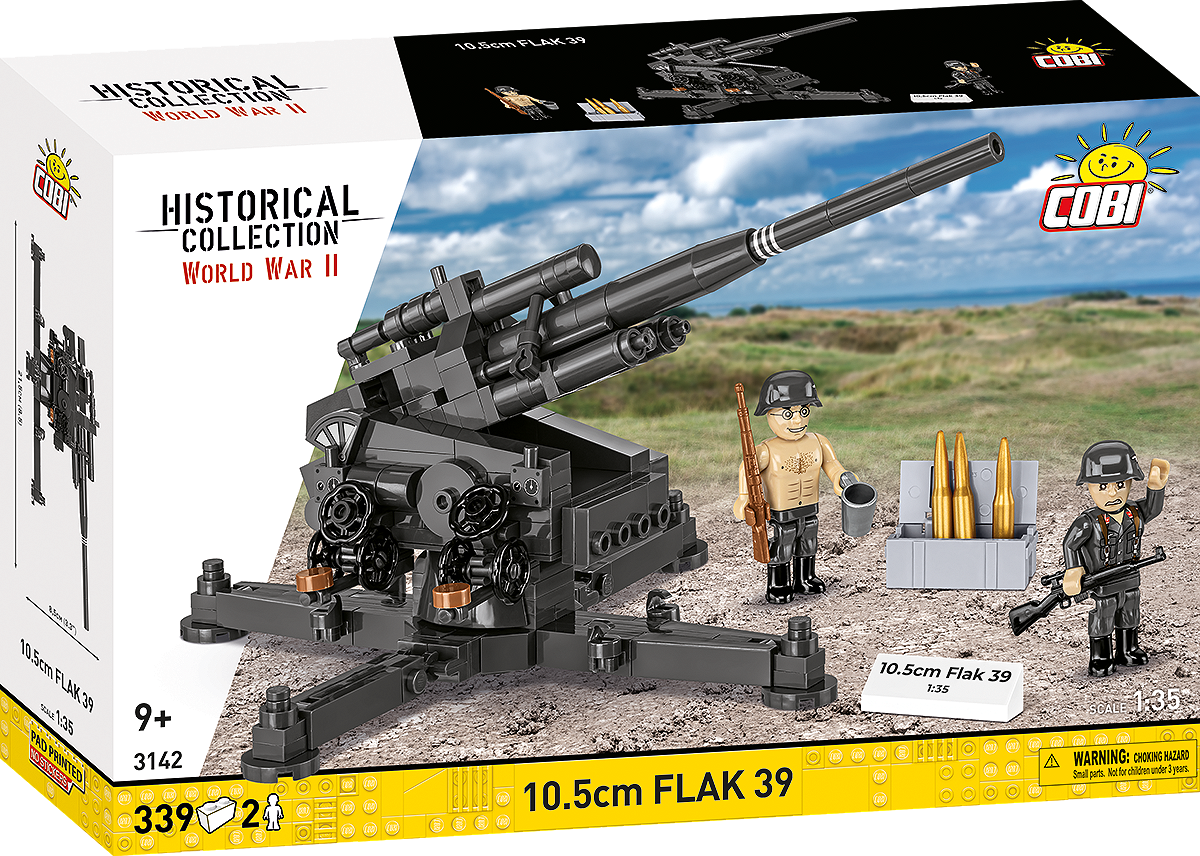 COBI 3142 10,5 cm Flak 39