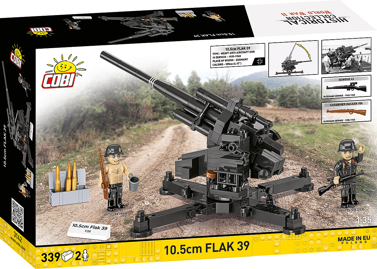 COBI 3142 10,5 cm Flak 39