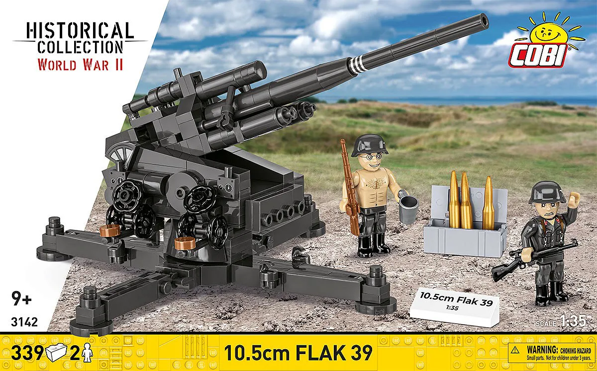 COBI 3142 10,5 cm Flak 39