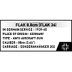 COBI 3143 Sd.Kfz.8 Schlepper 8.8 cm Flak 36