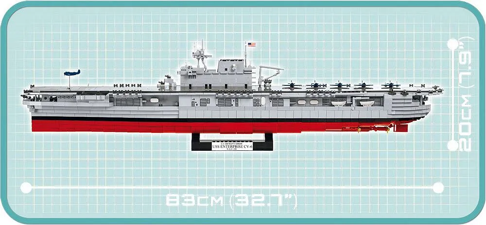 COBI 4815 USS Enterprise (CV-6)