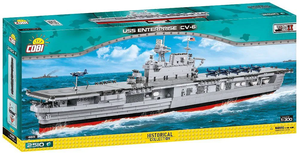 COBI 4815 USS Enterprise (CV-6)