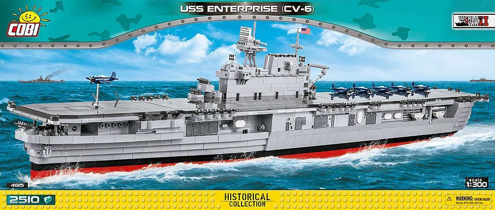 COBI 4815 USS Enterprise (CV-6)