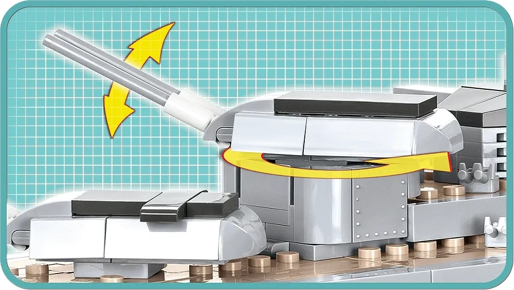COBI 4819 Schlachtschiff Bismarck