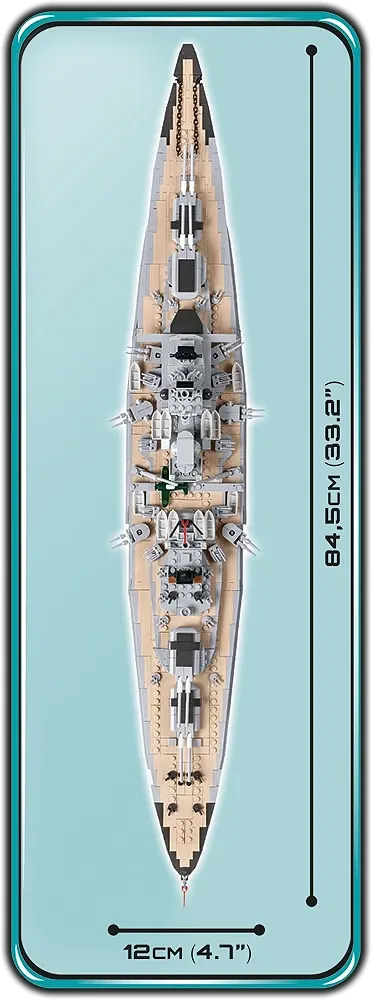 COBI 4819 Schlachtschiff Bismarck