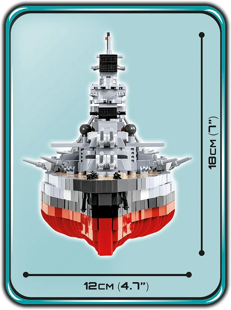 COBI 4819 Schlachtschiff Bismarck