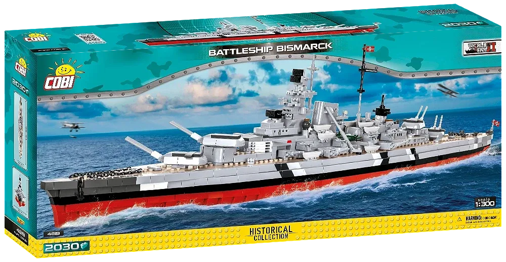 COBI 4819 Schlachtschiff Bismarck