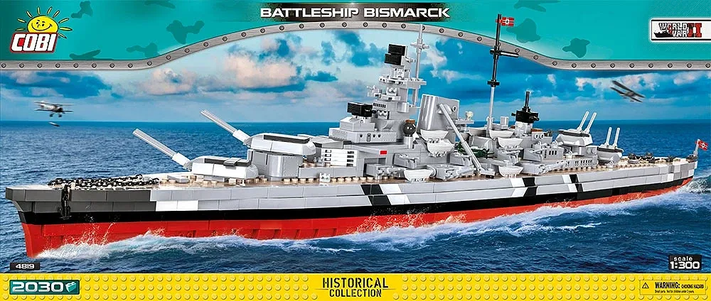 COBI 4819 Schlachtschiff Bismarck