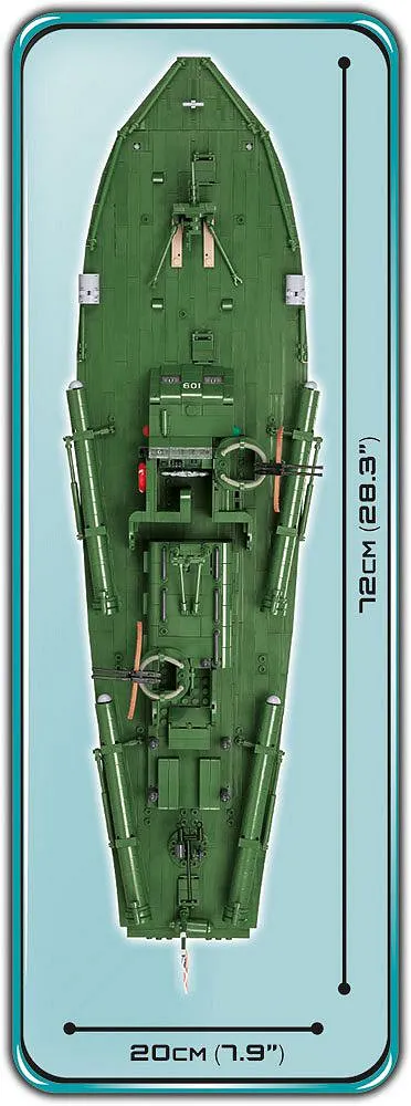 COBI 4824 Patrol Torpedo Boat PT-109 - Limited Edition