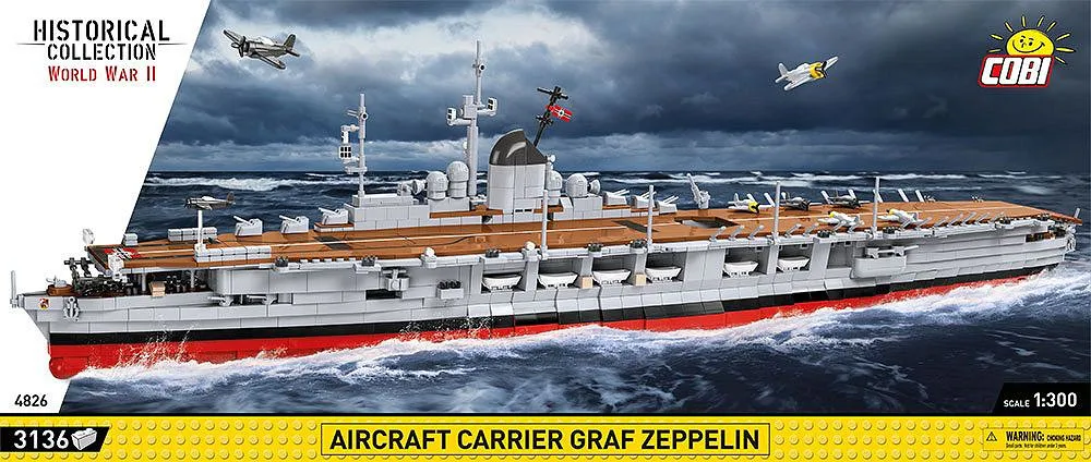 COBI 4826 Aircraft Carrier Graf Zeppelin