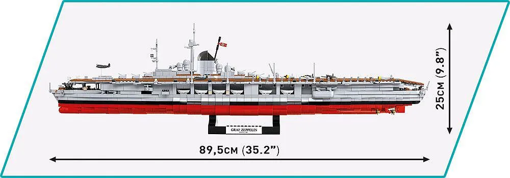 COBI 4826 Aircraft Carrier Graf Zeppelin