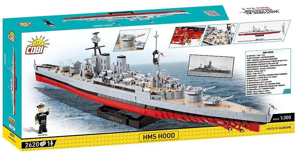 COBI 4829 HMS Hood - Limitierte Edition