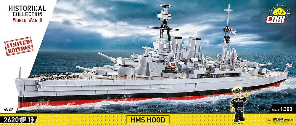 COBI 4829 HMS Hood - Limitierte Edition