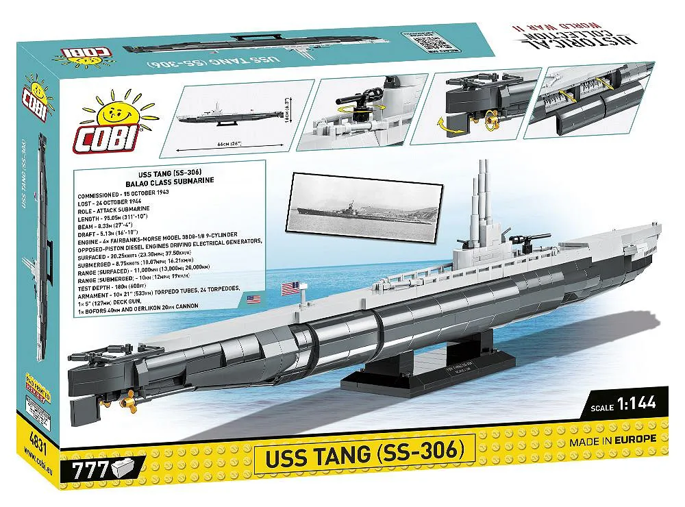 COBI 4831 USS Tang SS-306