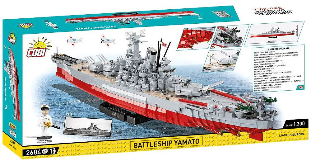 COBI 4832 Battleship Yamato - Executive Edition