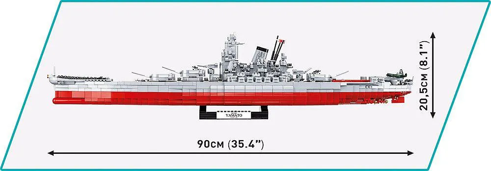 COBI 4833 Schlachtschiff Yamato