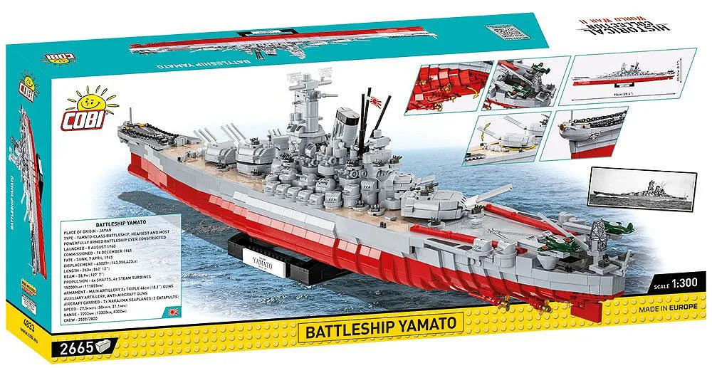 COBI 4833 Schlachtschiff Yamato