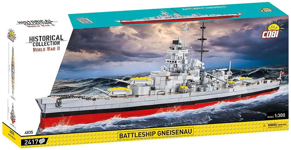 COBI 4835 Battleship Gneisenau