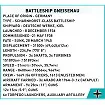 COBI 4835 Battleship Gneisenau
