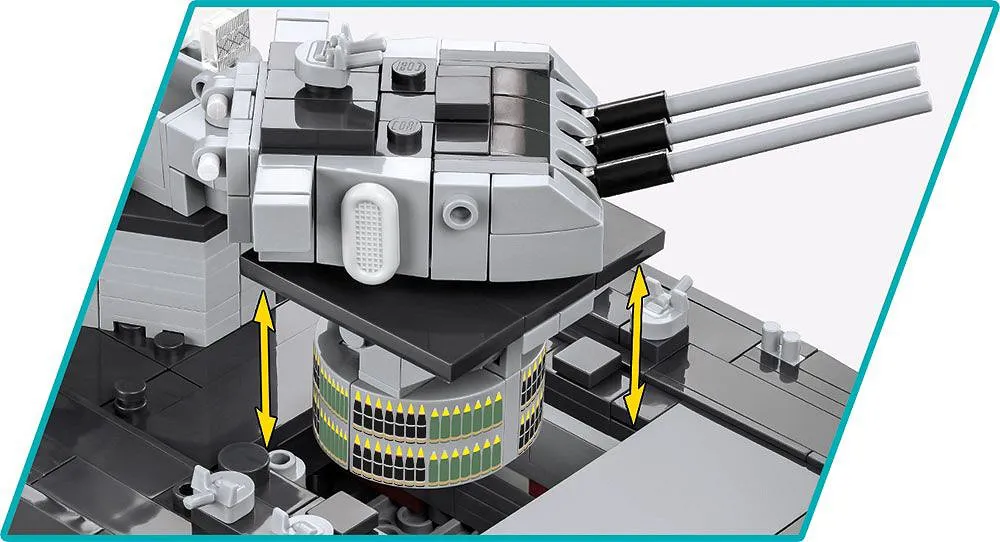 COBI 4836 Iowa-Class Battleship (4in1) - Executive Edition