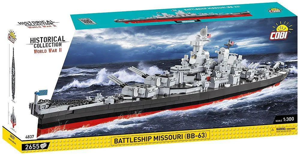COBI 4837 Battleship Missouri (BB-63)