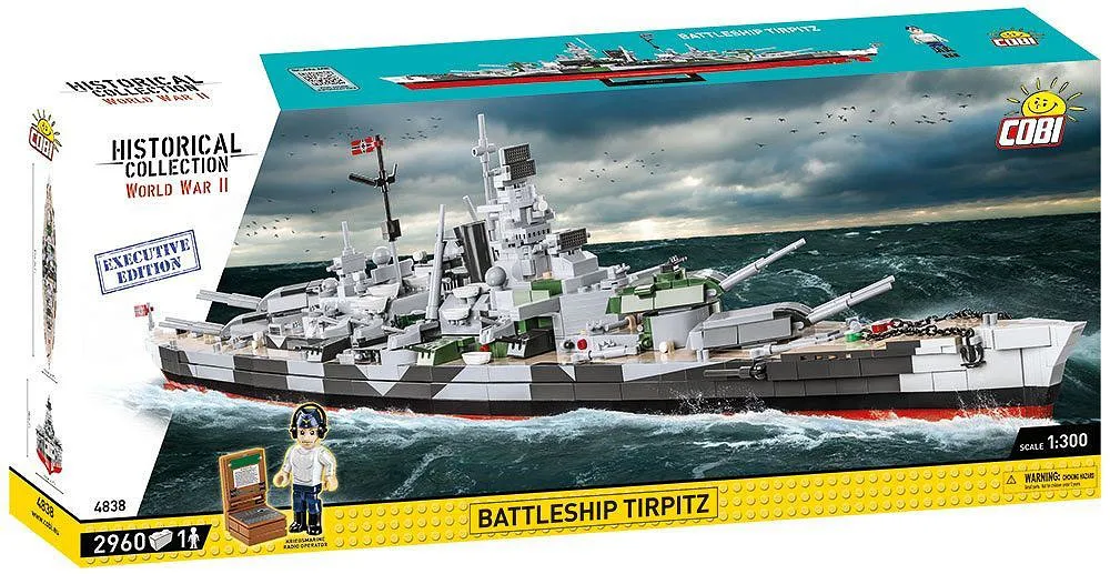 COBI 4838 Schlachtschiff Tirpitz - Executive Edition