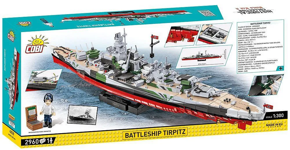 COBI 4838 Schlachtschiff Tirpitz - Executive Edition