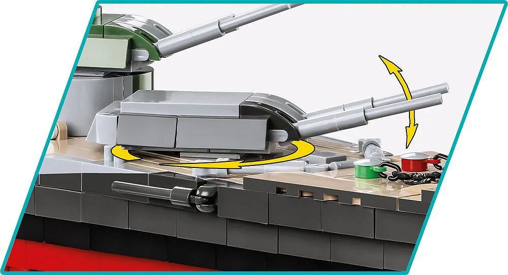 COBI 4838 Schlachtschiff Tirpitz - Executive Edition