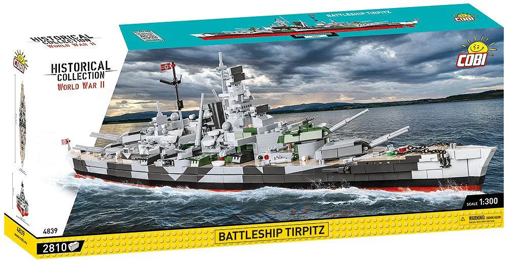 COBI 4839 Battleship Tirpitz