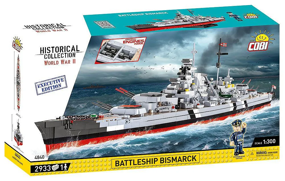 COBI 4840 Schlachtschiff Bismarck - Executive Edition
