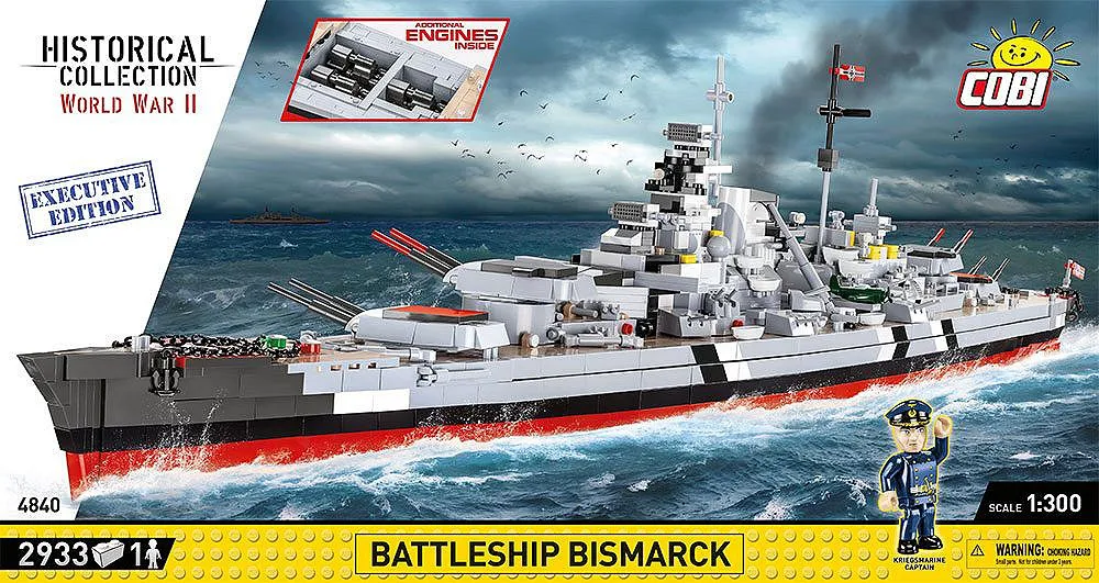 COBI 4840 Schlachtschiff Bismarck - Executive Edition